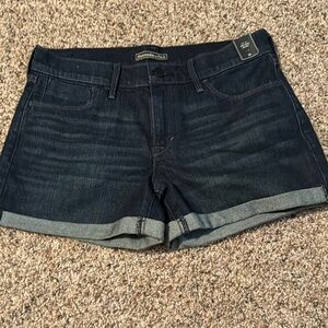 Abercrombie & Fitch Blue Jean Shorts Classic Denim Style